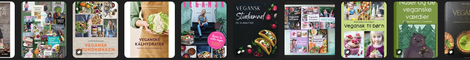 Tilfældige Veganske bøger Tilfældige veganske bøger