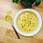 Cremet karrysuppe En omgang Cremet karrysuppe for den madglade